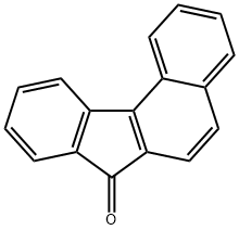 7H-ベンゾ[c]フルオレン-7-オン 化学構造式