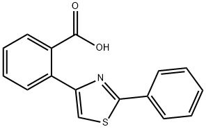 2-(2-PHENYL-1,3-THIAZOL-4-YL)BENZENECARBOXYLIC ACID