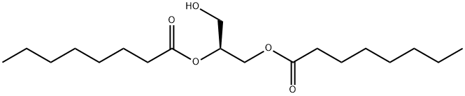 1,2-十八酰基-SN-甘油, 60514-48-9, 结构式