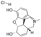 モルヒネ塩酸塩水和物 化学構造式