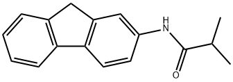 N-(9H-Fluoren-2-yl)-2-methylpropionamide 结构式