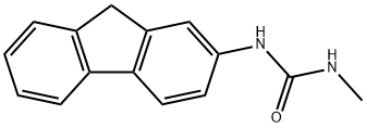 1-(9H-Fluoren-2-yl)-3-methylurea 结构式