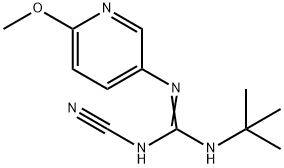 60560-10-3 1-tert-Butyl-2-cyano-3-(6-methoxy-3-pyridyl)guanidine