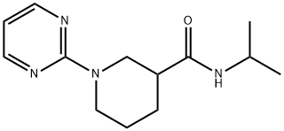 3-Piperidinecarboxamide,N-(1-methylethyl)-1-(2-pyrimidinyl)-(9CI)|