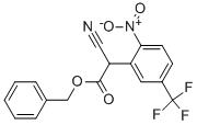 Benzyl ɑ-cyano-2-nitro-5-(trifluoromethyl)phenylacetate, 95%