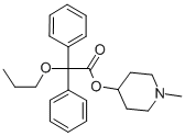 (1-Methyl-4-piperidyl) 2,2-diphenyl-2-propoxy-acetate