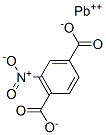 5-ニトロ-1,3-ベンゼンジカルボン酸鉛(II) 化学構造式