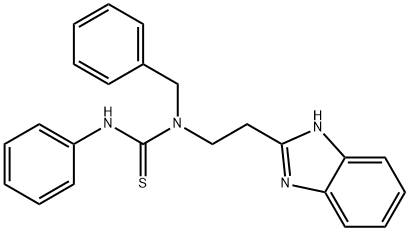 Thiourea, N-[2-(1H-benzimidazol-2-yl)ethyl]-N-phenyl-N-(phenylmethyl)- (9CI)|