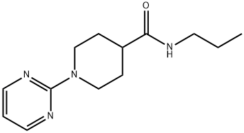 4-Piperidinecarboxamide,N-propyl-1-(2-pyrimidinyl)-(9CI)|