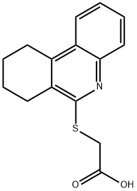 Acetic acid, [(7,8,9,10-tetrahydro-6-phenanthridinyl)thio]- (9CI) 结构式