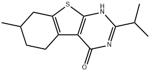 606114-04-9 [1]Benzothieno[2,3-d]pyrimidin-4(1H)-one, 5,6,7,8-tetrahydro-7-methyl-2-(1-methylethyl)- (9CI)