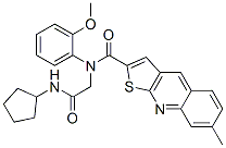 606114-73-2 Thieno[2,3-b]quinoline-2-carboxamide, N-[2-(cyclopentylamino)-2-oxoethyl]-N-(2-methoxyphenyl)-7-methyl- (9CI)