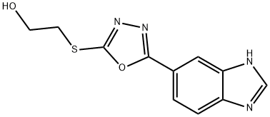 606117-02-6 Ethanol, 2-[[5-(1H-benzimidazol-5-yl)-1,3,4-oxadiazol-2-yl]thio]- (9CI)