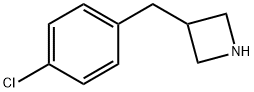 3-(4-chlorobenzyl)azetidine Structure