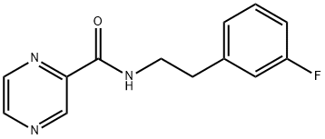 606132-08-5 Pyrazinecarboxamide, N-[2-(3-fluorophenyl)ethyl]- (9CI)