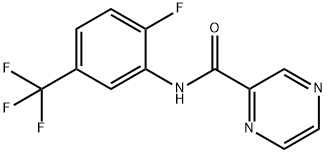 606132-13-2 Pyrazinecarboxamide, N-[2-fluoro-5-(trifluoromethyl)phenyl]- (9CI)
