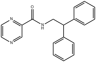 Pyrazinecarboxamide, N-(2,2-diphenylethyl)- (9CI)|