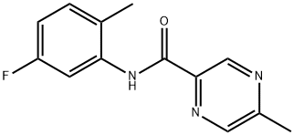 606132-19-8 Pyrazinecarboxamide, N-(5-fluoro-2-methylphenyl)-5-methyl- (9CI)