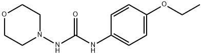 Urea, N-(4-ethoxyphenyl)-N-4-morpholinyl- (9CI) Structure