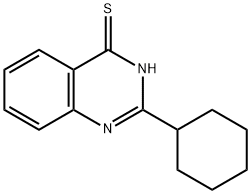 4(1H)-Quinazolinethione, 2-cyclohexyl- (9CI),606136-42-9,结构式