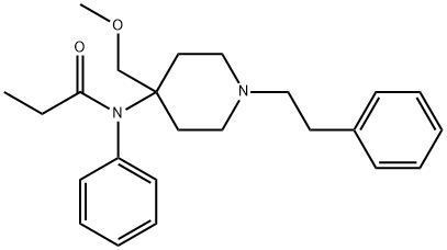 4-methoxymethylfentanyl Struktur