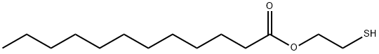 ドデカン酸2-メルカプトエチル 化学構造式