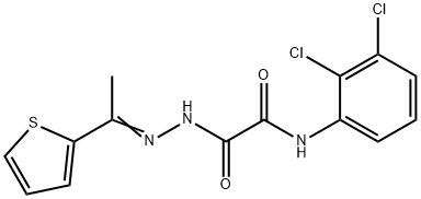 606483-79-8 Acetic acid, [(2,3-dichlorophenyl)amino]oxo-, [1-(2-thienyl)ethylidene]hydrazide (9CI)