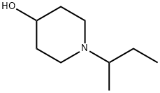 4-Piperidinol, 1-(1-methylpropyl)- (9CI) Structure
