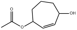 2-Cycloheptene-1,4-diol,monoacetate(9CI) 化学構造式