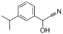 Benzeneacetonitrile, alpha-hydroxy-3-(1-methylethyl)- (9CI)|