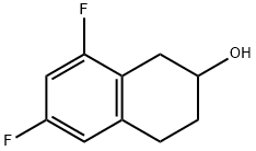 6,8-difluoro-1,2,3,4-tetrahydronaphthalen-2-ol Structure