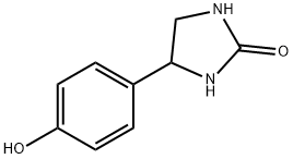 2-Imidazolidinone,  4-(4-hydroxyphenyl)- 化学構造式