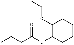 Butanoic acid, 2-ethoxycyclohexyl ester (9CI) 化学構造式