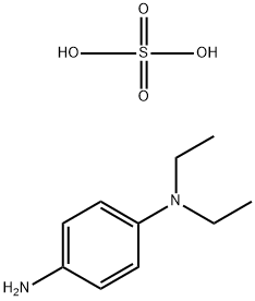 N,N-DIETHYL-P-PHENYLENEDIAMINE SULFATE Structure