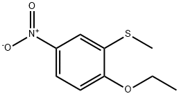 Benzene, 1-ethoxy-2-(methylthio)-4-nitro- (9CI),60658-36-8,结构式