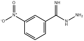 3-硝基苯脒酸肼, 60666-23-1, 结构式