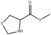 噻唑烷-4-羧酸甲酯 结构式