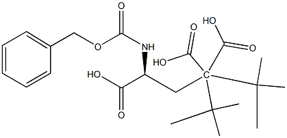 Z-GLA(OTBU)2-OH, 60686-50-2, 结构式