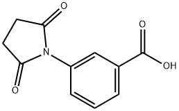 3-(2,5-二氧代吡咯烷-1-基)苯甲酸 结构式