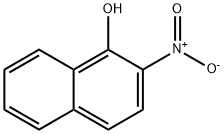 2-硝基-1-萘酚 结构式