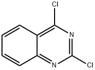 2,4-ジクロロキナゾリン 化学構造式