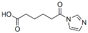 6-(1H-imidazol-1-yl)-6-oxohexanoic acid Structure