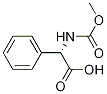 N-甲氧羰基-L-苯基甘氨酸,60725-19-1,结构式