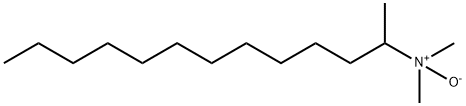 N,N-Dimethyl-1-methyldodecylamine oxide 化学構造式