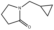 1-(cyclopropylmethyl)pyrrolidin-2-one,60737-64-6,结构式