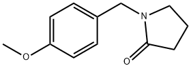 1-(4-Methoxybenzyl)-pyrrolidin-2-one Struktur