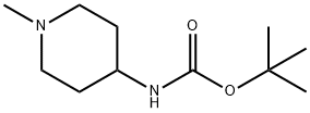 Carbamic acid, (1-methyl-4-piperidinyl)-, 1,1-dimethylethyl ester (9CI)|4-(BOC-氨基)-1-甲基哌啶
