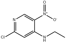 (2-氯-5-硝基-吡啶-4-基)-乙基-胺,607373-89-7,结构式