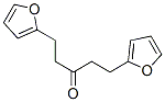1,5-ジ(2-フラニル)-3-ペンタノン 化学構造式