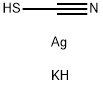 potassium silver bis(thiocyanate) 化学構造式